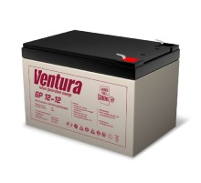 Ventura Аккумуляторная батарея GP 12-12 12V/12Ah {клемма S63, ДхШхВ 151х98х100мм, масса 3,45 кг, срок службы 6-9 лет}