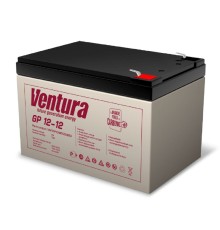 Ventura Аккумуляторная батарея GP 12-12 12V/12Ah {клемма S63, ДхШхВ 151х98х100мм, масса 3,45 кг, срок службы 6-9 лет}