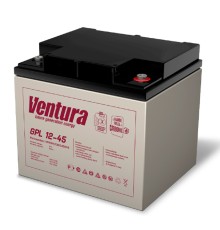 Ventura Аккумуляторная батарея GPL 12-45 12V/49Ah {клемма F6, ДхШхВ 197х166х176мм, масса 13,50 кг, срок службы 12 лет}