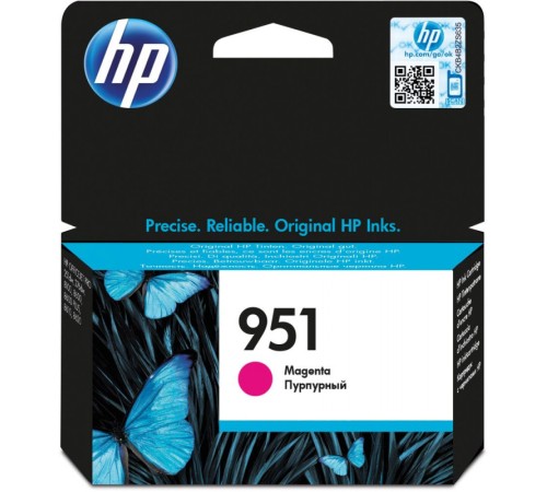 Картридж струйный HP 951 CN051AE пурпурный (700стр.) для HP OJ Pro 8610/8620