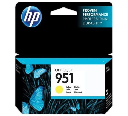 Картридж струйный HP 951 CN052AE желтый (700стр.) для HP HP OJ Pro 8610/8620