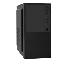 Корпус Minitower ExeGate BAA-308-AA500 (mATX, БП AA500 с вент. 8см, 2*USB, HD Audio, черный)