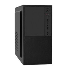 Корпус Minitower ExeGate BAA-308-AA500 (mATX, БП AA500 с вент. 8см, 2*USB, HD Audio, черный)