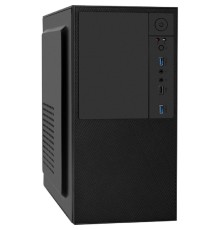 Корпус Minitower ExeGate BAA-308U2-UNS400 (mATX, БП UNS400 с вент. 12см, 1*USB+2*USB3.0, HD Audio, черный)