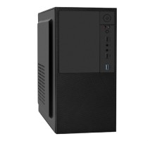 Корпус Minitower ExeGate BAA-308U2-AA500 (mATX, БП AA500 с вент. 8см, 1*USB+2*USB3.0, HD Audio, черный)