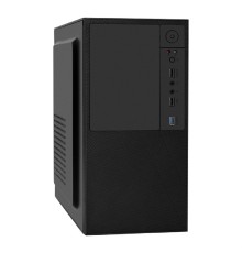 Корпус Minitower ExeGate BAA-308U2-AA500 (mATX, БП AA500 с вент. 8см, 1*USB+2*USB3.0, HD Audio, черный)