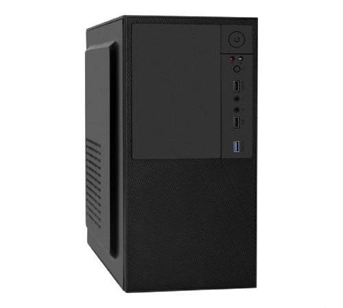 Корпус Minitower ExeGate BAA-308U2-AA500 (mATX, БП AA500 с вент. 8см, 1*USB+2*USB3.0, HD Audio, черный)