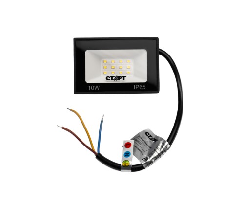 Светодиодный прожектор СТАРТ LED FL 10W65 N - 40, 10Вт, 850Лм, 6500К, IP65