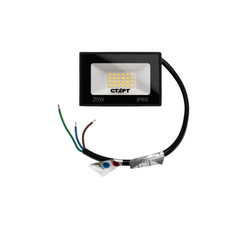 Светодиодный прожектор СТАРТ LED FL 20W65 N - 24, 20Вт, 1700Лм, 6500К, IP65