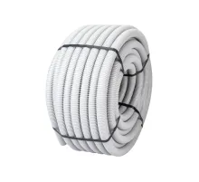 ЭРА Б0020115 Трубы гофр ПВХ GOFR-32-50-PVC (серый) d 32мм с зонд. легкая 50м