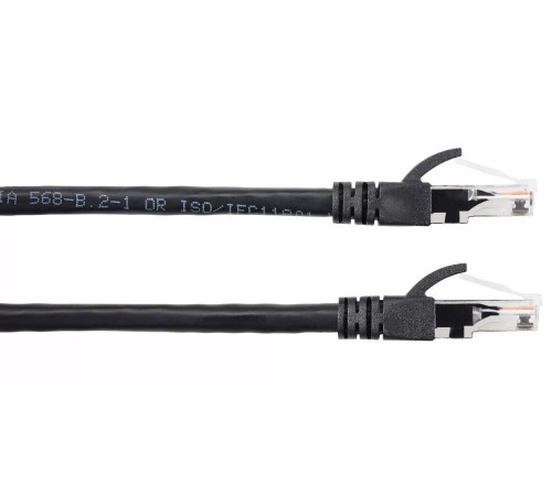 Кабель PATCH CAT6E UTP 10M ANP612B-BK-10M BLACK AOPEN Кабель PATCH CAT6E UTP 10M ANP612B-BK-10M BLACK AOPEN