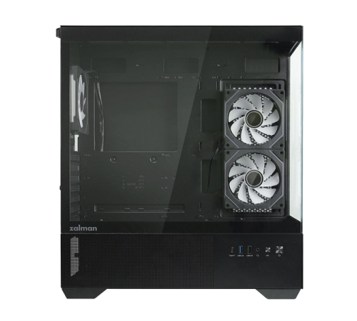 Корпус ZALMAN CHRONIX, ATX, BLACK, WINDOW, 1xCombo (3.5’’ or 2.5’’), 1x3.5’’HDD, 2x2.5’’SSD, 1xUSB2.0, 1xUSB3.0, 1xUSB Type-C, SIDE 2x120mm ARGB, REAR 1x120mm ARGB Корпус ZALMAN CHRONIX, ATX, BLACK, WINDOW, 1xCombo (3.5’’ or 2.5’’), 1x3.5’’HDD, 2x2.5’’SSD, 1xUSB2.0, 1xUSB3.0, 1xUSB Type-C, SIDE 2x120mm ARGB, REAR 1x120mm ARGB