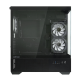 Корпус ZALMAN CHRONIX, ATX, BLACK, WINDOW, 1xCombo (3.5’’ or 2.5’’), 1x3.5’’HDD, 2x2.5’’SSD, 1xUSB2.0, 1xUSB3.0, 1xUSB Type-C, SIDE 2x120mm ARGB, REAR 1x120mm ARGB
