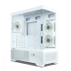 Корпус ZALMAN CHRONIX, ATX, WHITE, WINDOW, 1xCombo (3.5’’ or 2.5’’), 1x3.5’’HDD, 2x2.5’’SSD, 1xUSB2.0, 1xUSB3.0, 1xUSB Type-C, SIDE 2x120mm ARGB, REAR 1x120mm ARGB