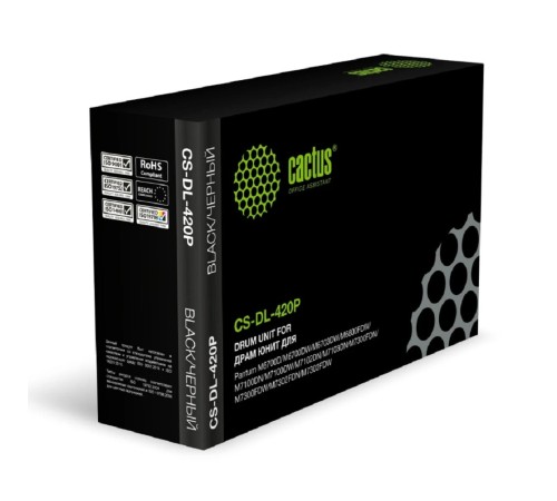 Блок фотобарабана Cactus CS-DL-420P DL-420 черный ч/б:30000стр. для M6700D/M6700DW/M6703DW/M6800FDW/M7100DN/M7100DW/M7102DN/M7103DN/M7300FDN/M7300FDW/M7302FDN/M7302FDW Pantum