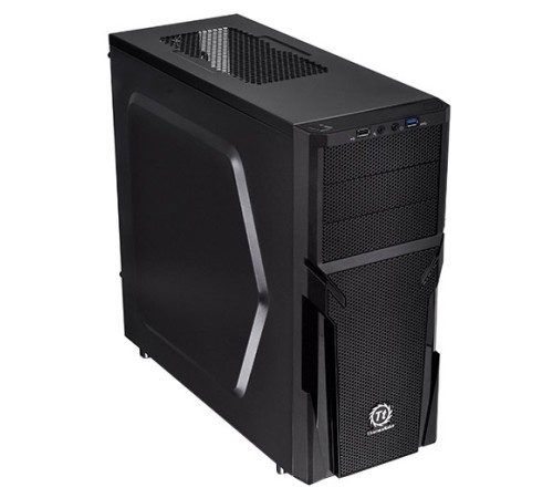 Корпус Thermaltake Versa H21 черный без БП ATX 2x120mm 1xUSB2.0 1xUSB3.0 audio bott PSU