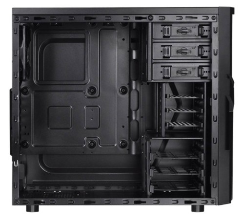 Корпус Thermaltake Versa H21 черный без БП ATX 2x120mm 1xUSB2.0 1xUSB3.0 audio bott PSU