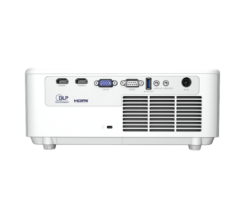 Лазерный проектор InFocus [INL174] DLP, XGA, 4100 lm, 3 500 000:1, 1.942.16:1, HDMI x2, VGA in x1, Composite video x1, RS232 x1, Audio in/out, VGA out x1, USB-A x1, 1х15w, 2,9 кг, белый
