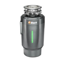 Bort Измельчитель пищевых отходов TITAN 6000 {Мощность л.с. 0,75 ; 600 Вт; 5,2 кг/мин; 4000 об/мин; 1400 мл; Металл ; набор аксессуаров 8 шт} [93417869]