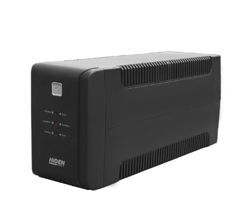 ИБП HIDEN EXPERT ULS600E 600ВА/360Вт {Линейно-интерактивный ИБП 600ВА/360Вт 2xSchuko LED, USB, встроенный АКБ 1x12B/7Ач}