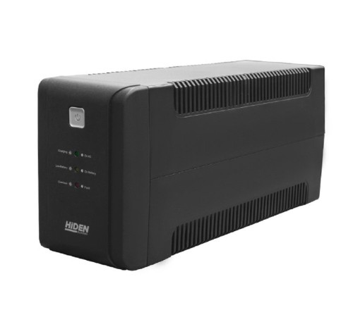 ИБП HIDEN EXPERT ULS800E 800ВА/480Вт {Линейно-интерактивный ИБП 800ВА/480Вт 2xSchuko LED, USB,  встроенный АКБ 1x12B/9Ач}
