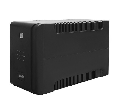 ИБП HIDEN EXPERT ULS1000E 1000ВА/600Вт {Линейно-интерактивный ИБП 1000ВА/600Вт 4xSchuko+2xIEC C13 LED, USB, встроенные АКБ 2x12B/7Ач}