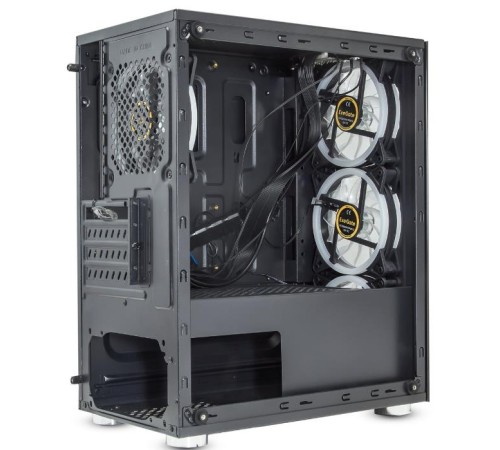 Корпус EXEGATE ExeGate Mistery X2 MiniTower без Б/П MicroATX Цвет черный EX294382RUS