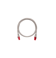 Коммутационный шнур категории 6A SLIM LINE, U/UTP, LSZH, T568B, белый, 1 м