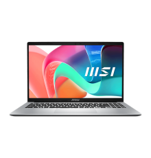 Ноутбук MSI Modern 15 F13MG серебристый Core i5-1334U 15.6" FHD (1920*1080)IPS,DDR4 16GB (8GB*2),512GB SSD,Iris Xe Graphics,backlight (White),45Whr,1.7kg,Win11Pro