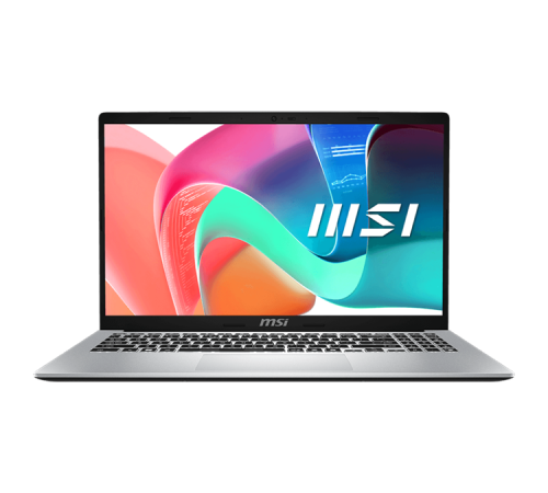 Ноутбук MSI Modern 15 F13MG серебристый Core i5-1334U 15.6" FHD (1920*1080)IPS,DDR4 16GB (8GB*2),512GB SSD,Iris Xe Graphics,backlight (White),45Whr,1.7kg,Win11Pro