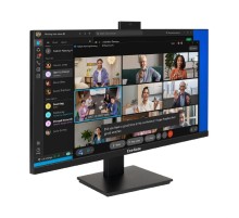 Монитор со встроенной веб-камерой 27" ExeGate SuperView EA2700 (IPS LED Grade A+, FHD, 1920x1080@75Гц, 16:9, 250cd/m2, 1000:1, 178°/178°, 5ms, D-Sub, HDMI, FHD веб-камера 2MP, микрофон, Flicker-free, Low Blue Light, кабель HDMI 1.5м, VESA 100x100, ре