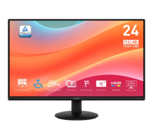 Монитор MSI 23.8" Pro MP242L черный IPS LED 4ms 16:9 HDMI матовая 250cd 178гр/178гр 1920x1080 100Hz DP FHD 3.07кг