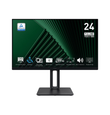 Монитор MSI 23.8" Pro MP245PG черный IPS LED 4ms 16:9 HDMI M/M HAS Piv 1300:1 300cd 178гр/178гр 1920x1080 100Hz VGA DP FHD 3.3кг
