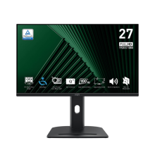 Монитор MSI 27" Pro MP275PG черный IPS LED 1ms 16:9 HDMI M/M матовая HAS Piv 1000:1 300cd 178гр/178гр 1920x1080 100Hz VGA DP FHD 3.9кг