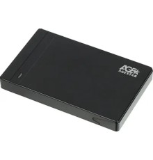 AgeStar 3UB2P3 (BLACK) пластик, чёрный. UASP USB 3.0 Внешний корпус 2.5" SATAIII HDD/SS