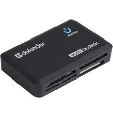 Defender Универсальный картридер Optimus USB 2.0, 5 слотов Defender Optimus USB 2.0, 5 слотов (83501)