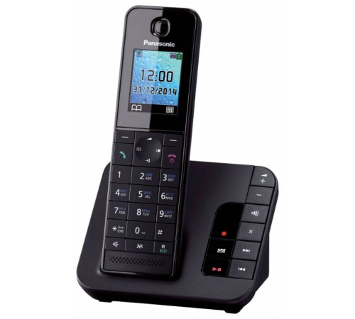 Р/Телефон Dect Panasonic KX-TGH220RUB черный автооветчик АОН