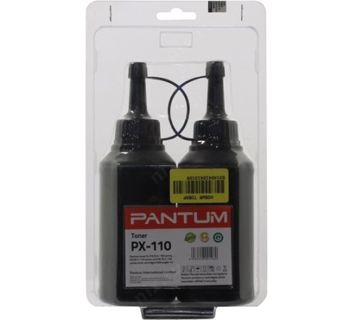 Тонер Pantum PX-110 черный флакон 2x (в компл.:2 чипа) для принтера P2000/M5000/M6000