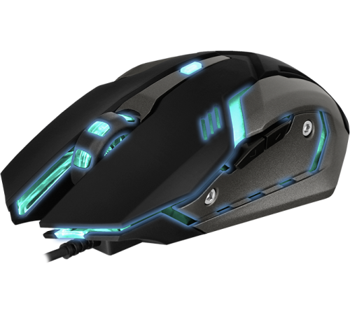 Игровая мышь SVEN RX-G740 USB (5+1кл. бесш. кл. 800-2400DPI, SoftTouch, подсветка) Sven RX-G740 (SV-018344)