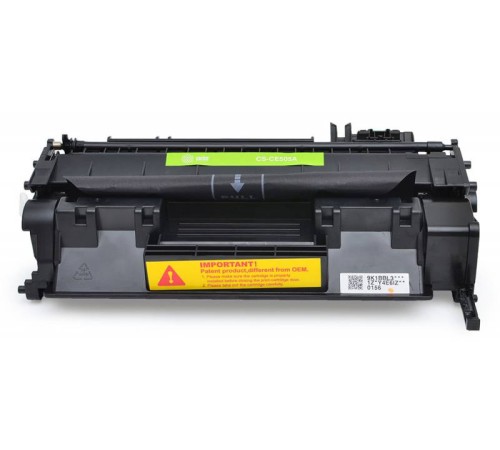 Картридж лазерный Cactus CS-CE505AS CE505A черный (2300стр.) для HP LJ P2055/P2035