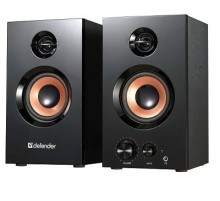 Колонки Defender Aurora S20 2.0 черный 20Вт