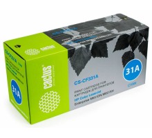 Картридж лазерный Cactus CS-CF331A CF331A голубой (15000стр.) для HP CLJ M651dn/M651n/M651xh