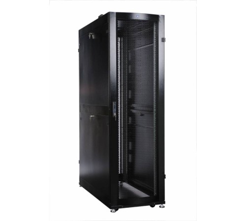 Шкаф серверный ЦМО ШТК-СП-42.6.10-44АА-9005 42U 600x990мм пер.дв.перфор. 2 бок.пан. 1350кг черный Шкаф серверный ЦМО ШТК-СП-42.6.10-44АА-9005 42U 600x990мм пер.дв.перфор. 2 бок.пан. 1350кг черный