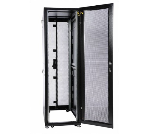 Шкаф серверный ЦМО ШТК-СП-42.6.10-44АА-9005 42U 600x990мм пер.дв.перфор. 2 бок.пан. 1350кг черный Шкаф серверный ЦМО ШТК-СП-42.6.10-44АА-9005 42U 600x990мм пер.дв.перфор. 2 бок.пан. 1350кг черный