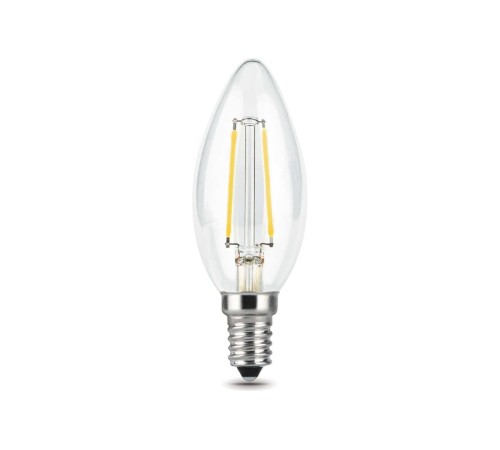 GAUSS 103801105 Светодиодная лампа LED Filament Свеча E14 5W 420lm 2700К 1/10/50 GAUSS 103801105 Светодиодная лампа LED Filament Свеча E14 5W 420lm 2700К 1/10/50