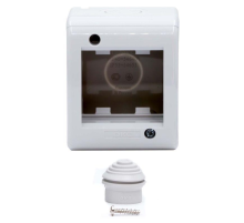 Dkc 54640 Модульная настен. коробка для эл/устан. изделий VIVA, IP40,2мод.