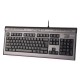 Клавиатура A4Tech KLS-7MUU серебристый/черный USB slim Multimedia