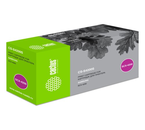 Картридж лазерный Cactus SCX-D4200A CS-S4200S SCX-D4200A черный (3000стр.) для Samsung SCX-D4200