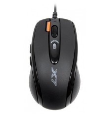Мышь A4Tech X-718BK черный оптическая (3000dpi) USB (6but)