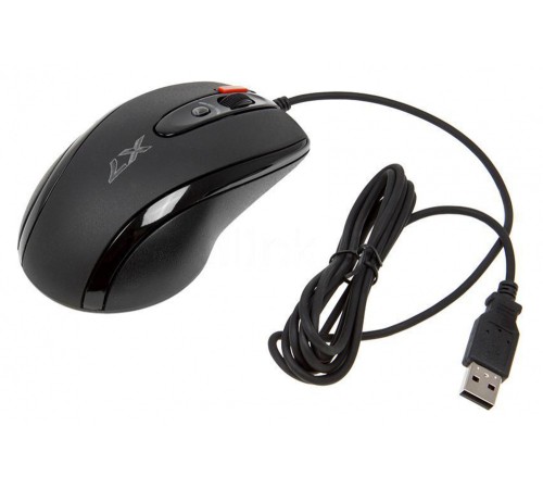 Мышь A4Tech X-718BK черный оптическая (3000dpi) USB (6but) Мышь A4Tech X-718BK черный оптическая (3000dpi) USB (6but)